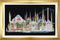 Thea Gouverneur - Borduurpakket met telpatroon - 479.05 - Voorgesorteerde DMC Garens - Istanbul Turkije - Zwart Aida - 79 cm x 50 cm - DIY Kit