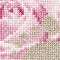 Thea Gouverneur - Borduurpakket met telpatroon - 508A - Voorgesorteerde DMC Garens - Geboortetegel Roos - Aida - 15 cm x 15 cm - DIY Kit