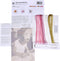 Thea Gouverneur - Borduurpakket met telpatroon - 508A - Voorgesorteerde DMC Garens - Geboortetegel Roos - Aida - 15 cm x 15 cm - DIY Kit