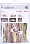 Thea Gouverneur - Borduurpakket met telpatroon - 510 - Voorgesorteerde DMC Garens - Moskou Rusland - Linnen - 79 cm x 50 cm - DIY Kit