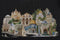 Thea Gouverneur - Borduurpakket met telpatroon - 533.05 - Voorgesorteerde DMC Garens - Jerusalem Israël - Zwart Aida - 79 cm x 50 cm - DIY Kit