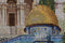 Thea Gouverneur - Borduurpakket met telpatroon - 533.05 - Voorgesorteerde DMC Garens - Jerusalem Israël - Zwart Aida - 79 cm x 50 cm - DIY Kit