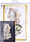 Thea Gouverneur - Borduurpakket met telpatroon - 533.05 - Voorgesorteerde DMC Garens - Jerusalem Israël - Zwart Aida - 79 cm x 50 cm - DIY Kit