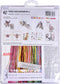 Thea Gouverneur - Borduurpakket met telpatroon - 553A - Voorgesorteerde DMC Garens - Lorikeets - Aida - 52 cm x 36 cm - DIY Kit