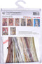 Thea Gouverneur - Borduurpakket met telpatroon - 560A - Voorgesorteerde DMC Garens - De Heilige Maagd Maria - Aida - 31 cm x 53 cm - DIY Kit