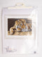 Thea Gouverneur - Borduurpakket met telpatroon - 579 - Voorgesorteerde DMC Garens - Tijger - Linnen - 35 cm x 25 cm - DIY Kit