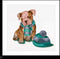 Thea Gouverneur - Borduurpakket met telpatroon - 733A - Voorgesorteerde DMC Garens - It's Cold Outside - Aida - 31 cm x 30 cm - DIY Kit