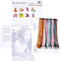 Thea Gouverneur - Borduurpakket met telpatroon - 733A - Voorgesorteerde DMC Garens - It's Cold Outside - Aida - 31 cm x 30 cm - DIY Kit