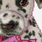 Thea Gouverneur - Borduurpakket met telpatroon - 737A - Voorgesorteerde DMC Garens - Puppy Went Shopping - Aida - 31 cm x 30 cm - DIY Kit