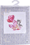 Thea Gouverneur - Borduurpakket met telpatroon - 740A - Voorgesorteerde DMC Garens - Valentijns Kitten - Aida - 31 cm x 30 cm - DIY Kit