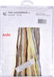 Thea Gouverneur - Borduurpakket met telpatroon - 930A - Voorgesorteerde DMC Garens - Langharige Bruine Kat - Aida - 30 cm x 40 cm - DIY Kit