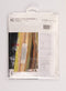 Thea Gouverneur - Borduurpakket met telpatroon - 938.05 - Voorgesorteerde DMC Garens - Herten Familie - Zwart Aida - 30 cm x 38 cm - DIY Kit