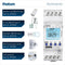 Theben 6120130 TR 612 top3 Digitale 2-kanaals timer met app-programmering, perfect voor LED's, timers, digitale schakelklok, met weekprogramma, DIN-rail, tijdschakelaar, 2 kanalen