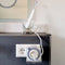 Theben schakelklok 0260855 timer 26 IP 44 - NL stekker (zonder pin) - analoge schakelklok voor buitengebruik, wandcontactdoosschakelaar, tijdprogramma-stekker, schakelklok, bespaarstekker