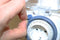 Theben schakelklok 0260855 timer 26 IP 44 - NL stekker (zonder pin) - analoge schakelklok voor buitengebruik, wandcontactdoosschakelaar, tijdprogramma-stekker, schakelklok, bespaarstekker