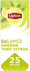 Thee Lipton Balance Groene thee Citrus 25stuks