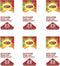 Thee lipton energise english breakfast 25x1.5gr | 6 stuks