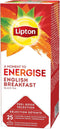 Thee lipton energise english breakfast 25x1.5gr