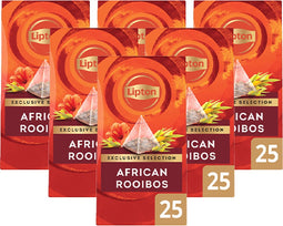 Thee lipton exclusive afrikaanse rooibos 25x2gr | 6 stuks