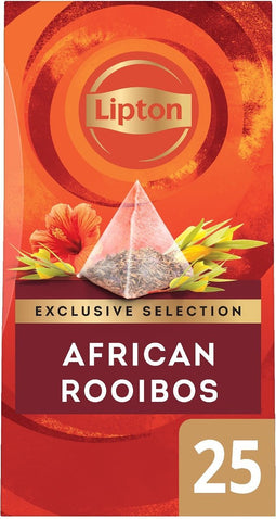 Thee lipton exclusive afrikaanse rooibos 25x2gr