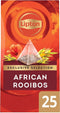 Thee lipton exclusive afrikaanse rooibos 25x2gr