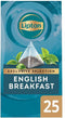 Thee lipton exclusive english breakfast 25x2gr