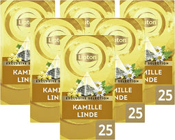 Thee lipton exclusive kamille linde 25x2gr | 6 stuks