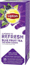 Thee Lipton Refresh Blauwe bessen 25stuks