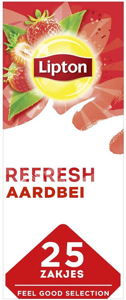 Thee lipton refresh strawberry 25x1.5gr