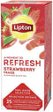 Thee lipton refresh strawberry 25x1.5gr