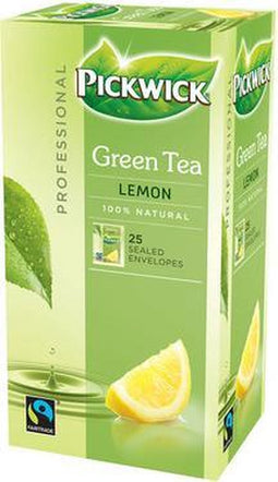 Thee Pickwick Fair Trade green lemon 25x1.5gr | 3 stuks