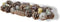 Theelicht denappel l15b45h9 cm lila