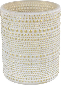 Theelichth ro Nelle L crème/goud