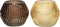 Theelichthouder glas d12.5h10cm a2