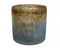 Theelichthouder glas d8h9cm m.blw