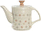 Theepot DKD Home Decor Beige Keramiek 1 L