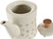 Theepot DKD Home Decor Beige Keramiek 1 L