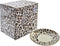 Theepot DKD Home Decor Luipaard Kristal Porselein (250 ml) (2 Stuks)