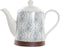 Theepot DKD Home Decor Rubberwood Wit Keramiek (1 L)