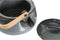 Theepot DKD Home Decor S3027094 Porselein Grijs Bamboe (21 x 17 x 10 cm) (1 L)