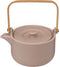 Theepot met twee mokken - lichtroze zachtroze - hip - cadeau tip - kerst cadeau tip