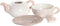 Theepot Spel DKD Home Decor Blauw Roze Geel 750 ml Dolomite (3 Stuks)