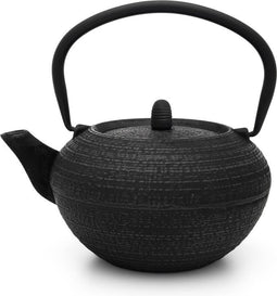 Theepot Tibet 1,2L gietijzer zwart