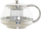 Theepot van glas en RVS 1050 ml met filter/infuser en handvat