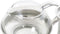 Theepot van glas en RVS 600 ml met filter/infuser en handvat
