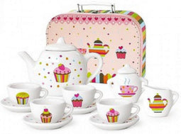 Theeset porcelein cupcake