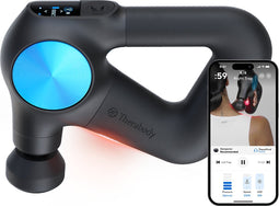 Therabody Theragun Pro Plus – Massage Gun – 7 Attachments - LED LightTherapy - Faster Recovery & Pain Relief