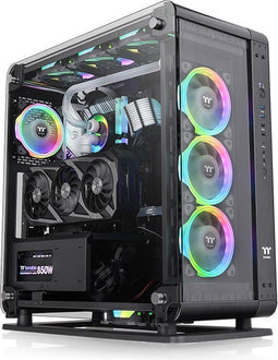 Thermaltake Core P6 TG Black Midi-tower PC-behuizing Zwart Zijvenster
