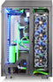 Thermaltake The Tower 900 Full Tower PC-behuizing Zwart 2 voorgeïnstalleerde LED-ventilators, LCS-compatibel, Zijvenster, Harde schijf installatie zonder