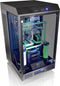 Thermaltake The Tower 900 Full Tower PC-behuizing Zwart 2 voorgeïnstalleerde LED-ventilators, LCS-compatibel, Zijvenster, Harde schijf installatie zonder